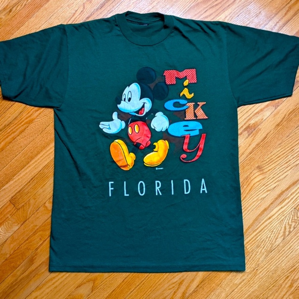Vintage Retro Disney Florida Mickey Mouse T-Shirt